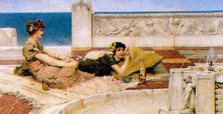 Alma Tadema Love's Votaries Spain oil painting art